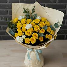 Букет цветов из:  Розы в Приазовской