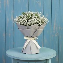 Букет цветов из:  Гипсофила в Приазовской