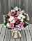 Букет цветов из: Альстромерии, Гвоздики, Розы и Хризантемы в Приазовской