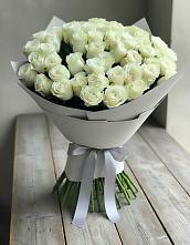 Букет 35 Белых роз #REPLACE_PRED# Приазовской