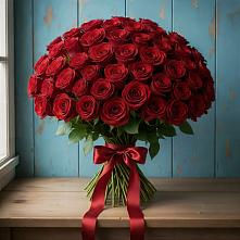 Букет Красные розы Блэк Меджик #REPLACE_PRED# Приазовской