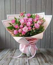 Букет Розовый кустик в Приазовской