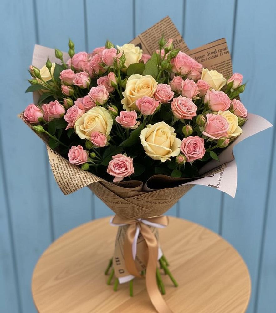 Букет цветов из: Розы в Приазовской