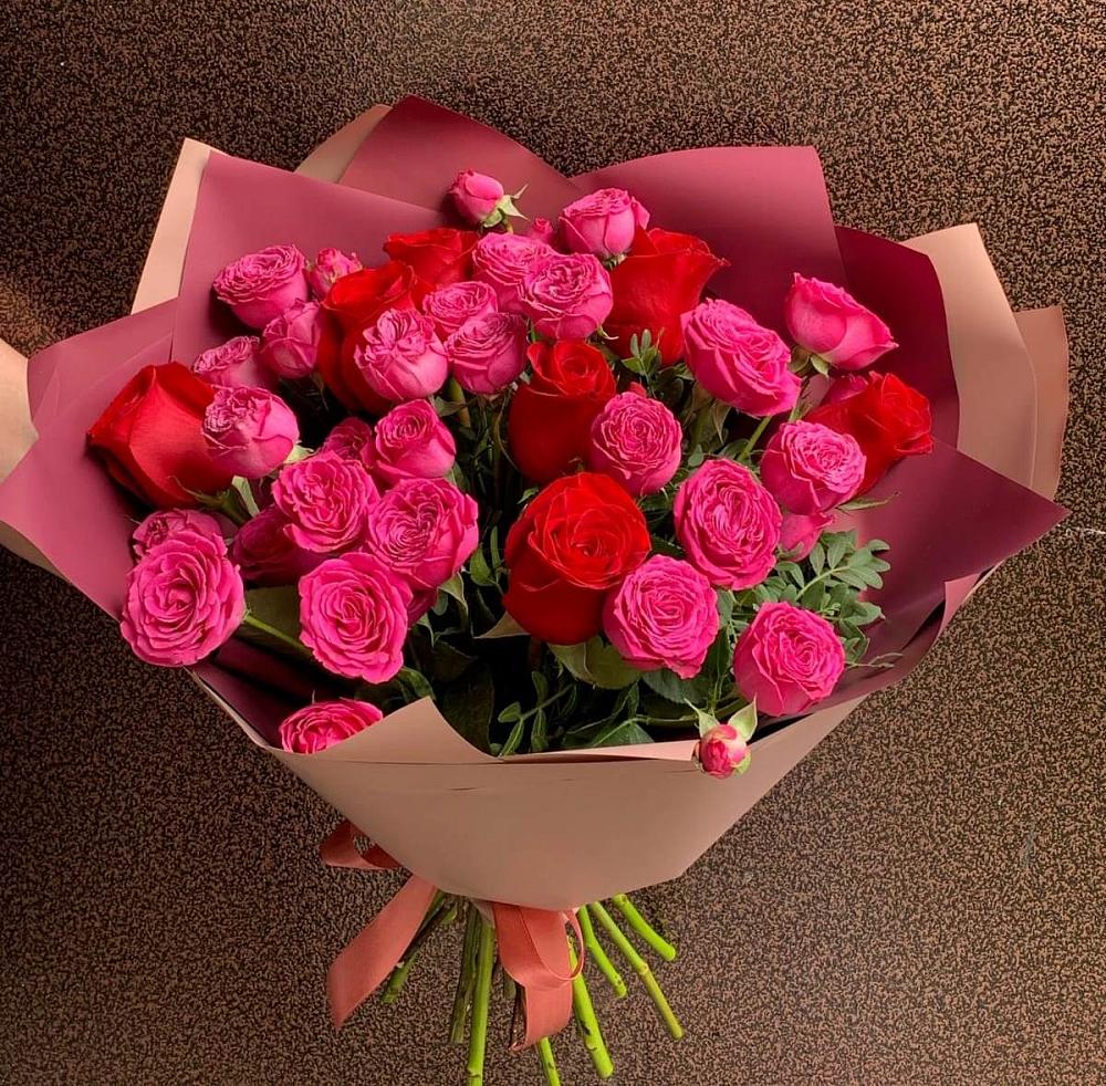 Букет В объятьях нежности в Приазовской