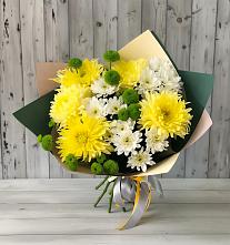 Букет цветов из:  Хризантемы в Приазовской
