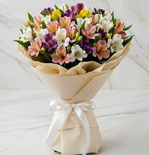 Букет цветов из:  Альстромерии в Приазовской