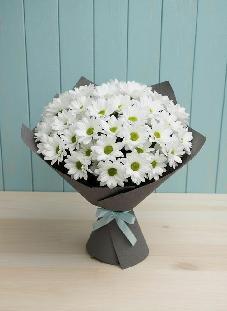 Букет цветов из: Хризантемы в Приазовской