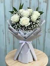 Букет цветов из:  Розы в Приазовской