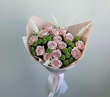 Букет цветов из:  Розы и Хризантемы в Приазовской