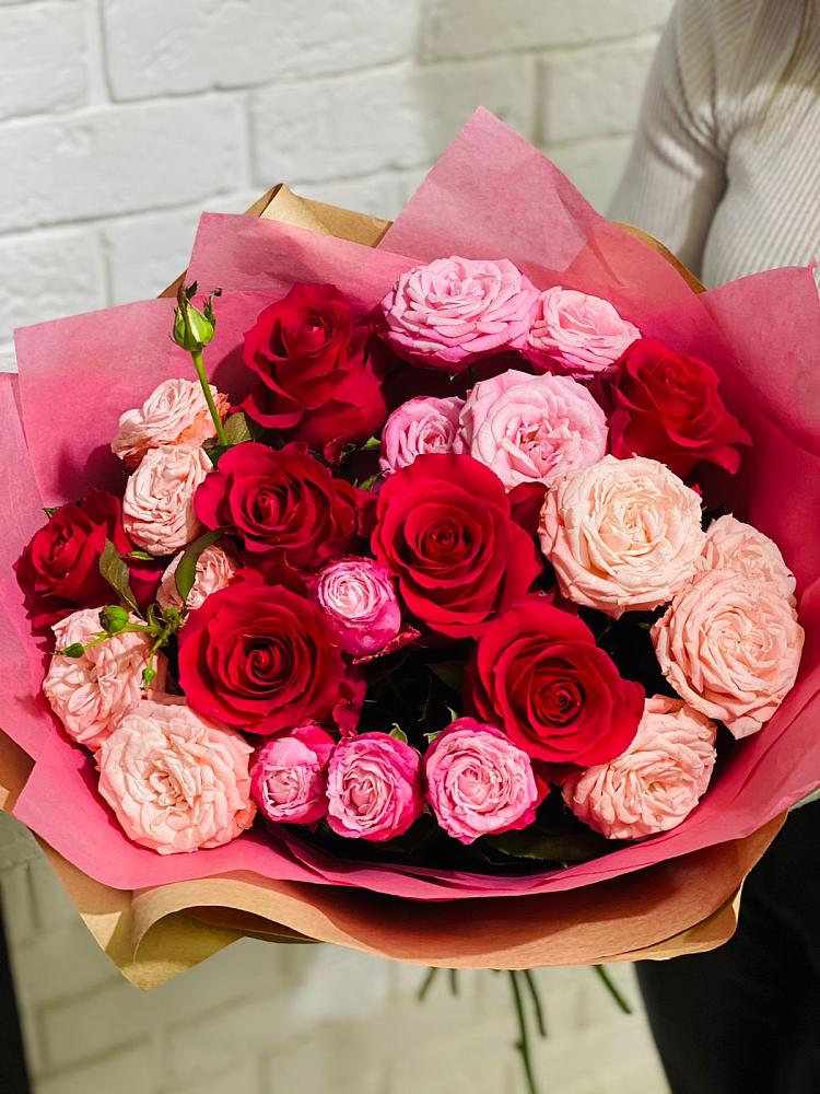 Букет цветов из: Розы в Приазовской