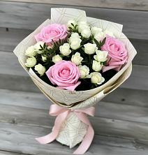 Букет цветов из:  Розы в Приазовской