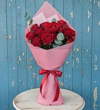 Букет цветов из:  Розы в Приазовской
