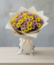 Букет цветов из:  Хризантемы в Приазовской