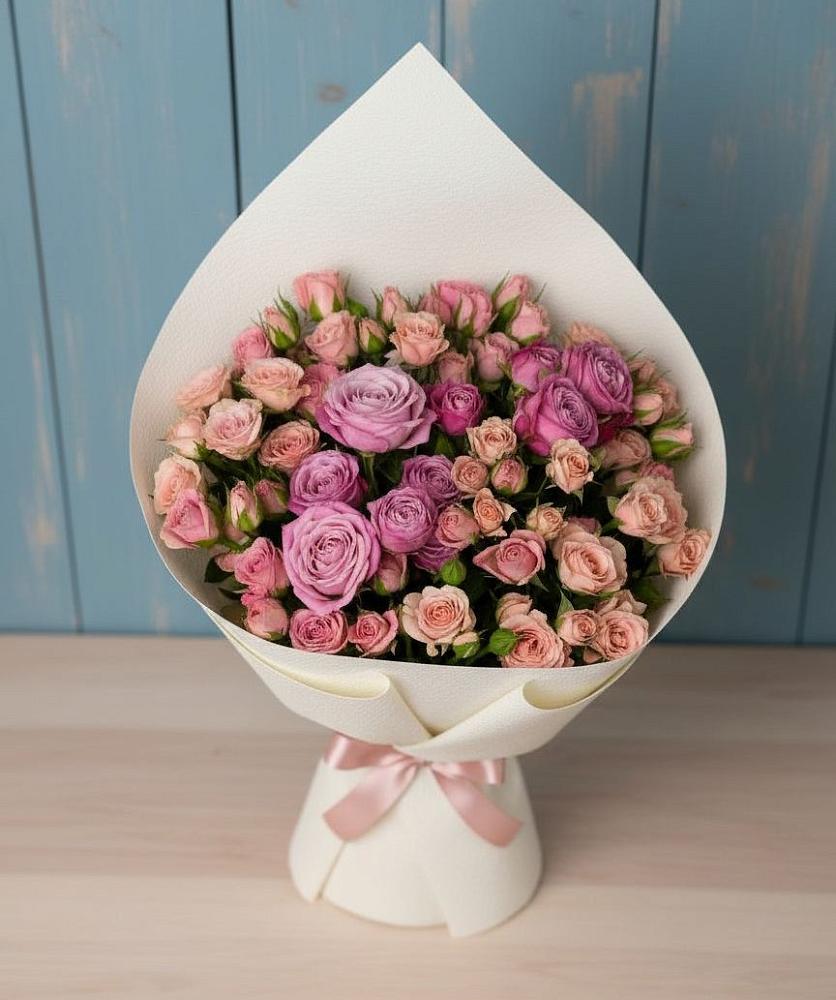 Букет цветов из: Розы в Приазовской