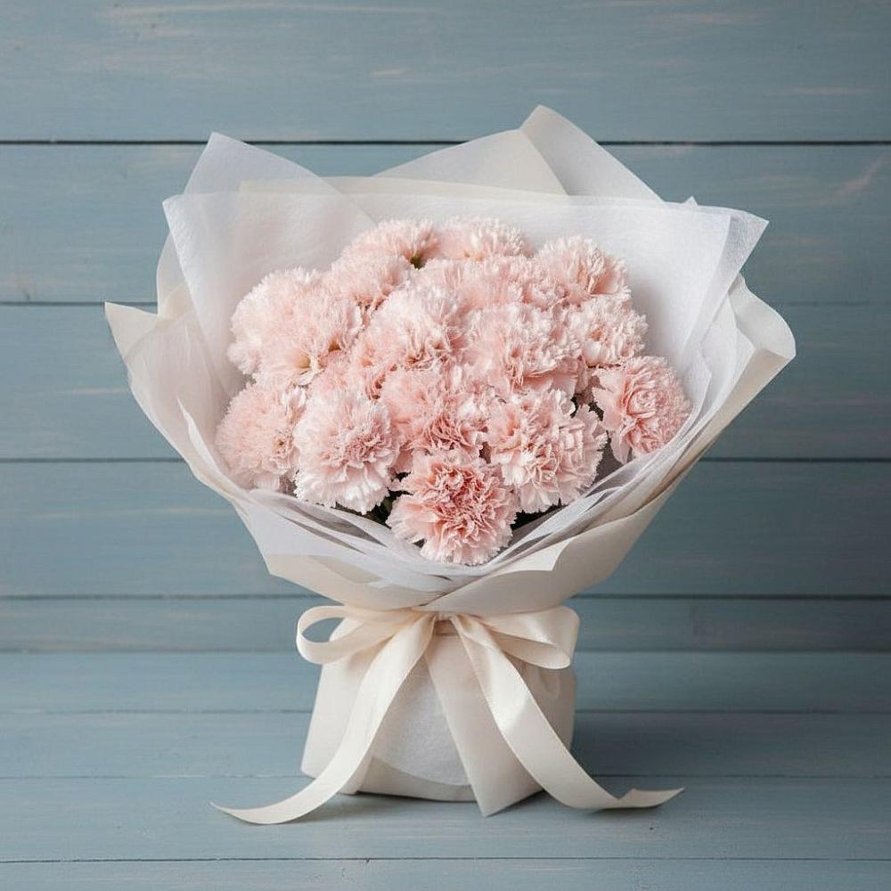 Букет цветов из: Гвоздики в Приазовской