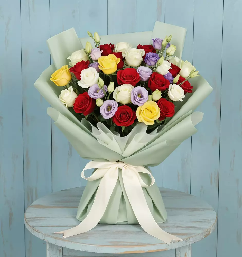 Букет цветов из: Розы в Приазовской