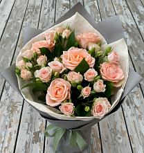 Букет цветов из:  Розы #REPLACE_PRED# Приазовской