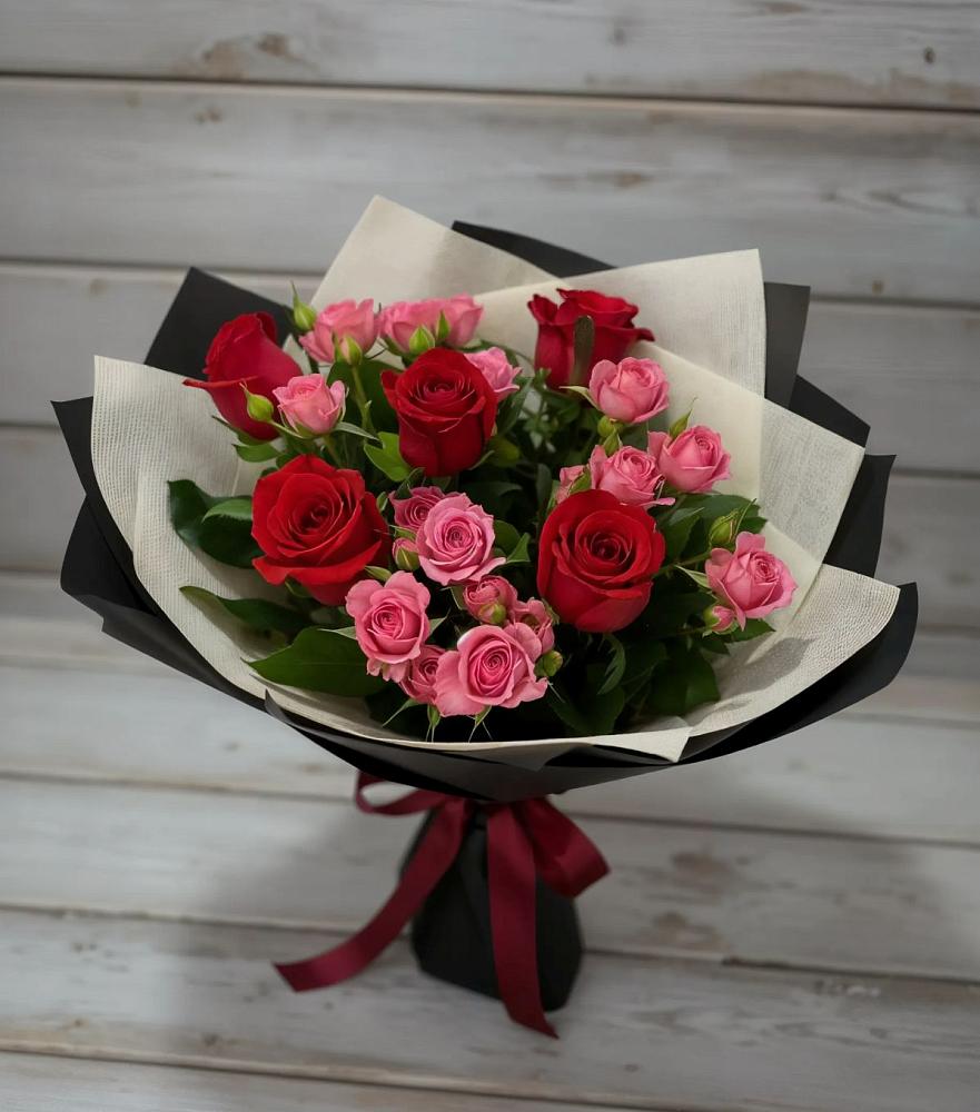 Букет цветов из: Розы в Приазовской
