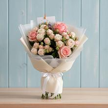 Букет цветов из:  Розы в Приазовской
