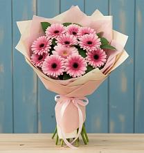 Букет цветов из:  Герберы #REPLACE_PRED# Приазовской