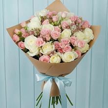 Букет цветов из:  Розы в Приазовской