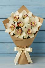 Букет цветов из:  Орхидеи и Розы в Приазовской